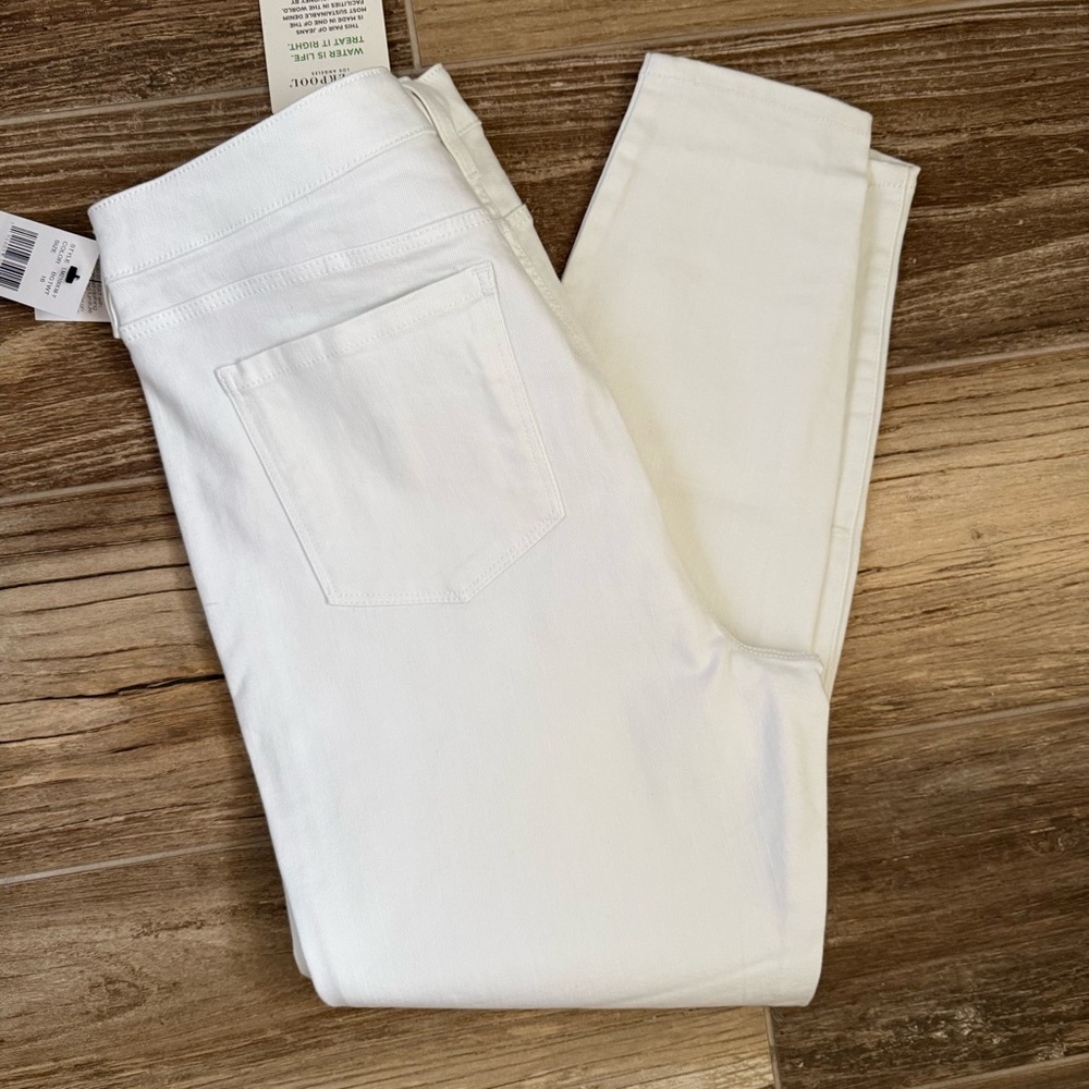 Liverpool Women's ‘Abby’ Bright White Skinny Stretch Jeans - Size 16 - New - Picture 2 of 7
